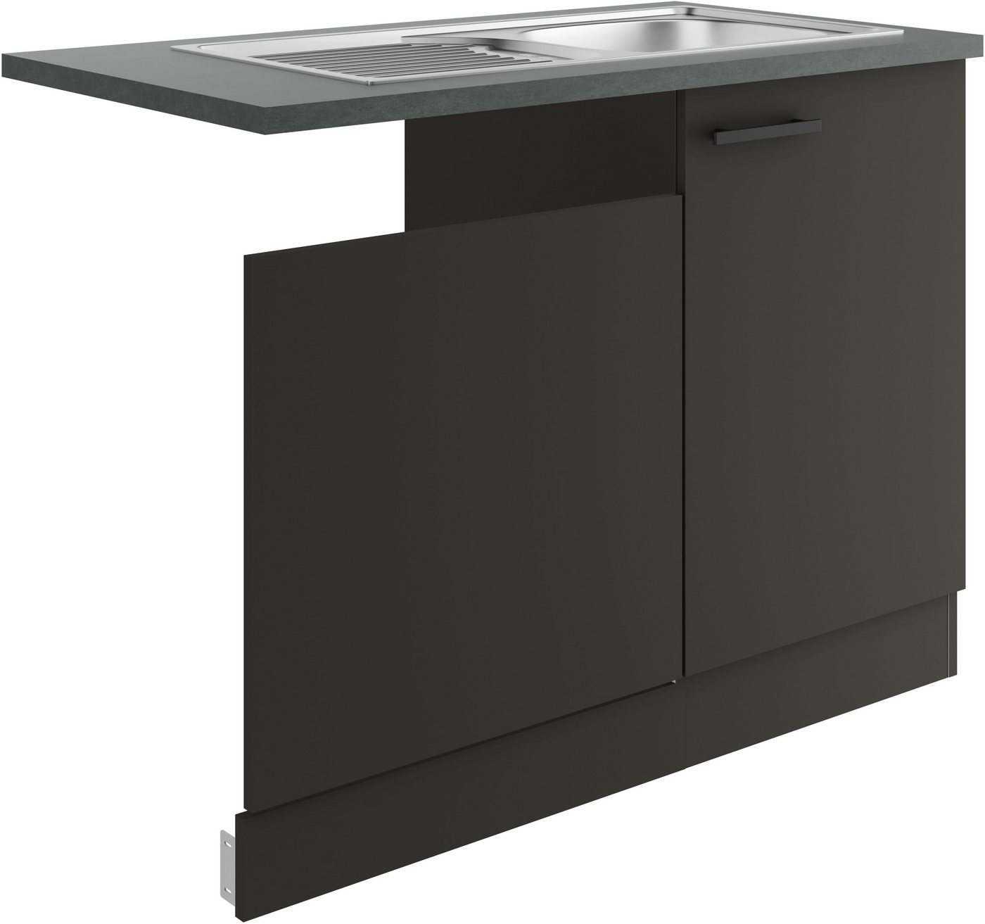 OPTIFIT Spülenschrank Palma Breite 110 cm, geeignet für teilintegrierte Geschirrspüler Bild 2