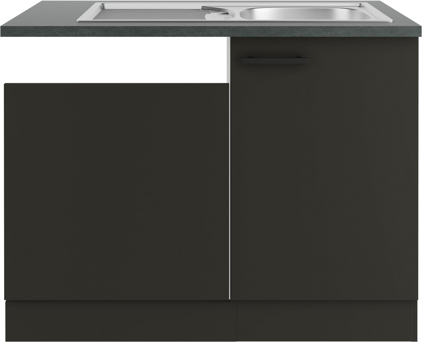 OPTIFIT Spülenschrank Palma Breite 110 cm, geeignet für teilintegrierte Geschirrspüler Bild 5