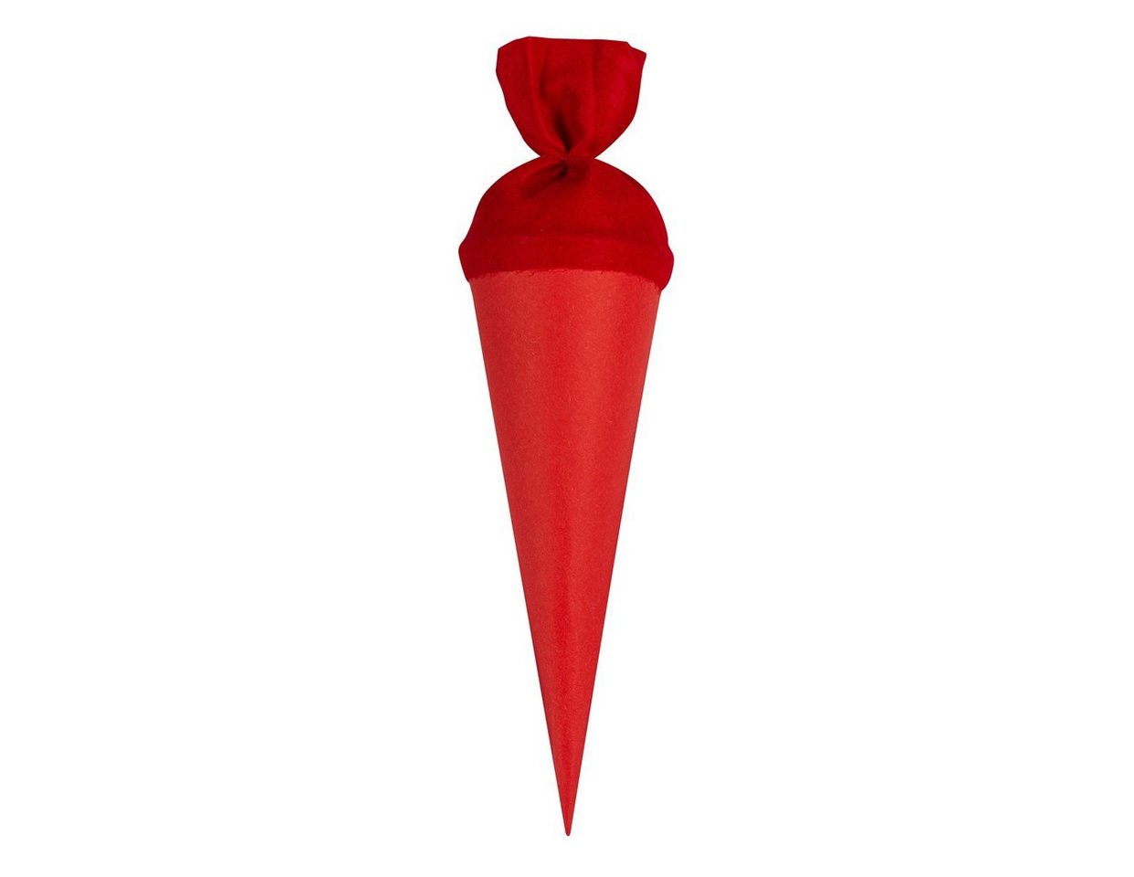 itenga Schultüte itenga Geschwister - Bastelschultüte 35cm mit Filzverschluss ROT Bild 2