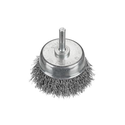 Topfbürste ø 75 mm Drahtstärke 0,3 mm Stahl 4500 min-¹