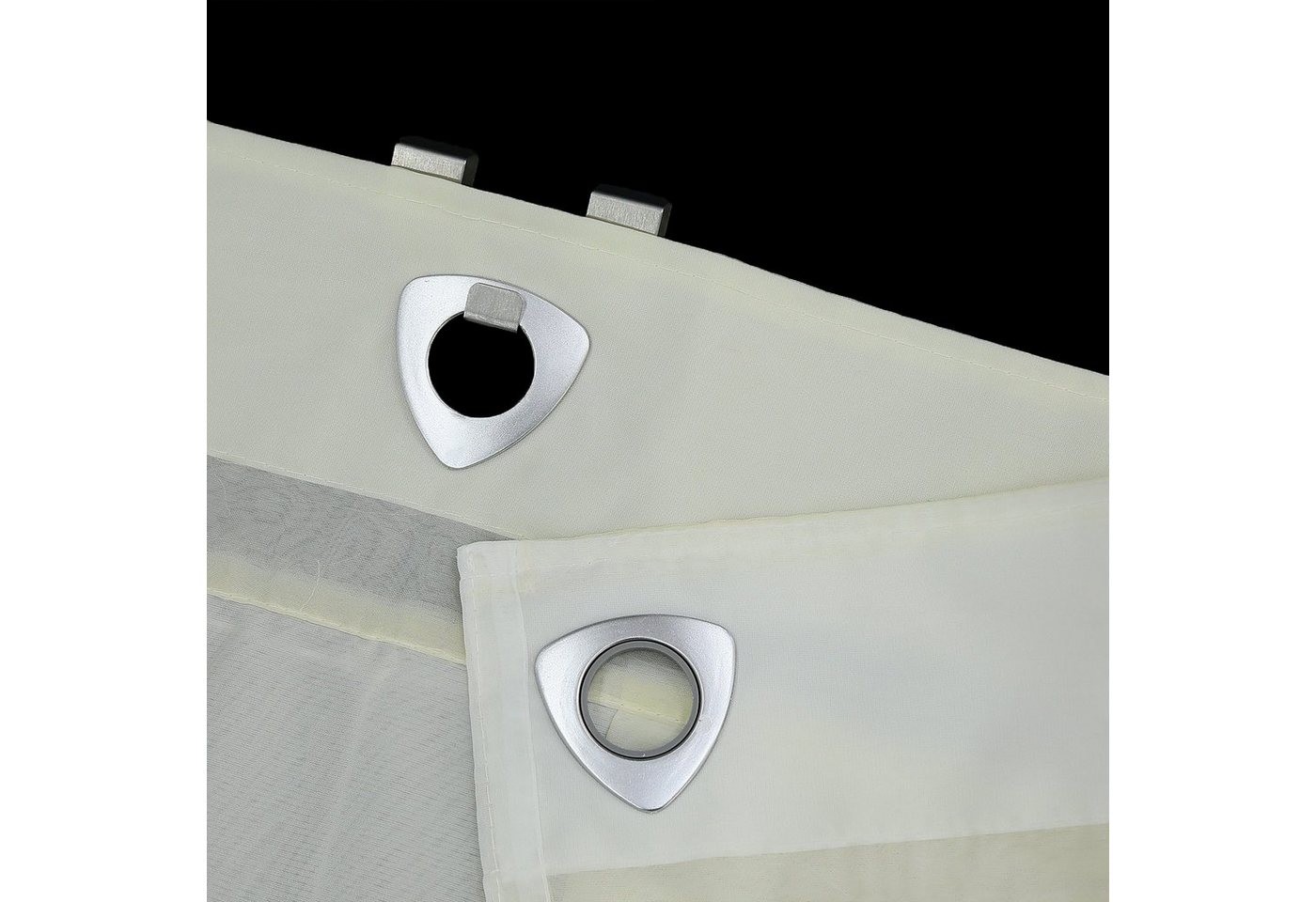 Delien Raffrollo Anita Voile Rollo mit Rautenmuster im modernen Stil, mit Hakenaufhängung, ohneBohren, Am Fensterrahmen einhängen und mit Zugschnur höhenverstellbar, Geometrischer Abschluss mit Ösen, transparent für Küche und Wohnzimmer