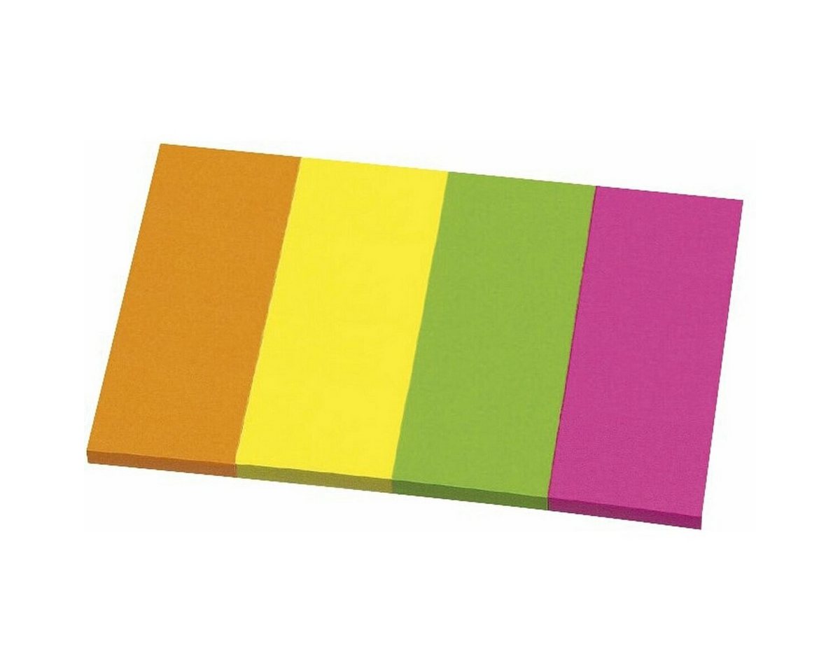 Connect Haftnotizblock Haftnotizen 40x50mm Neonfarben VE=3x50 Blatt Bild 2