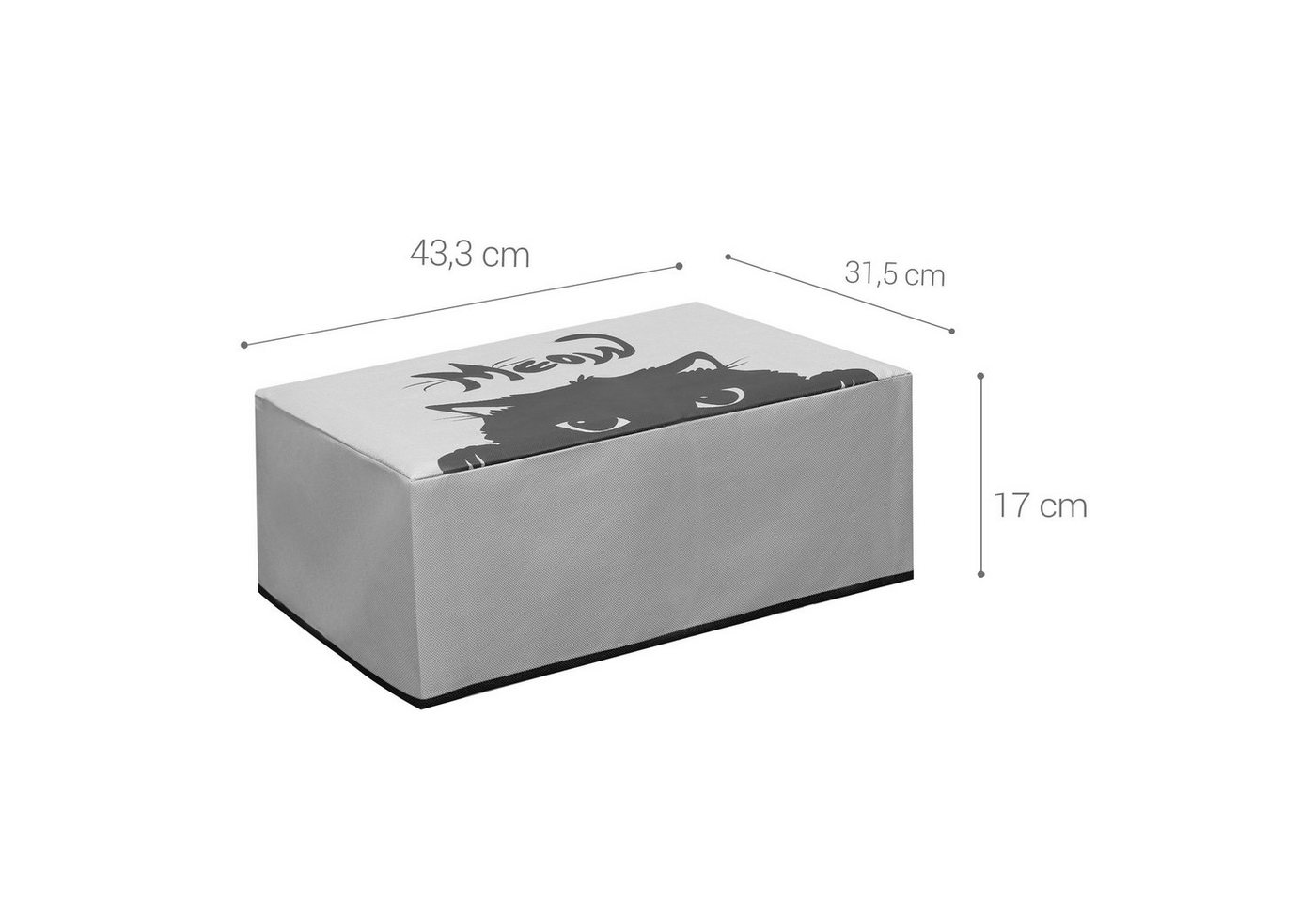 kwmobile Abdeckhaube Hülle für HP DeskJet 2755e / DeskJet 2720e / 2710e / 2820e / 2721e, Kamera Tasche zum Umhängen Bild 5
