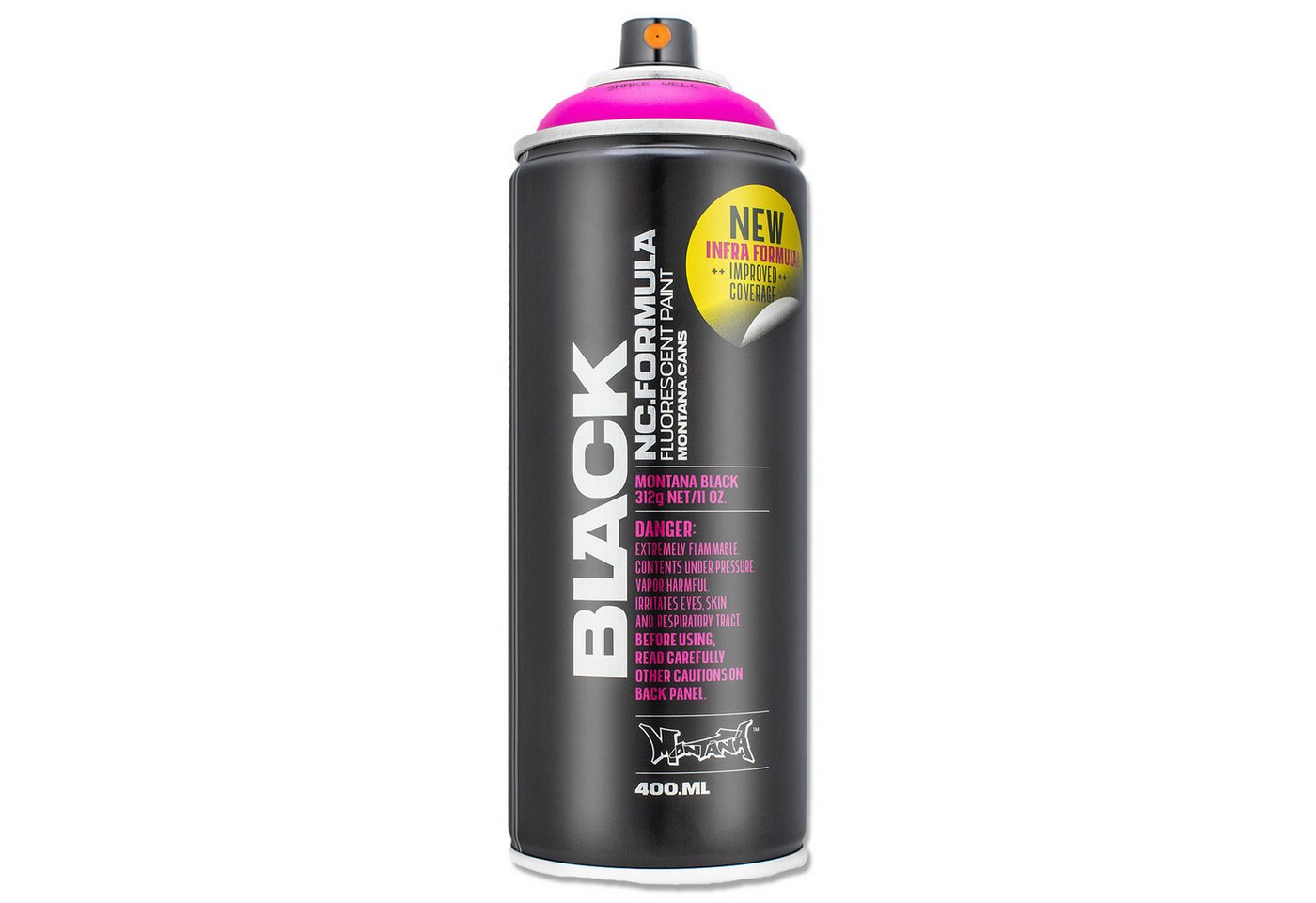 Montana Cans Sprühlack Fluoreszierende Sprühfarbe 400ml High Pressure Neon UV Farbe Farbwahl Bild 4