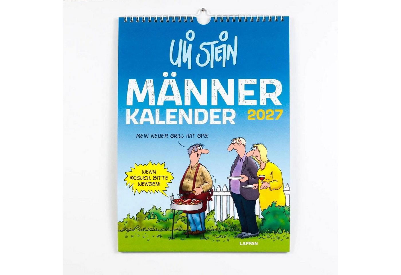 Lappan Verlag Wandkalender Uli Stein Männer Kalender 2027: Monatskalender für die Wand