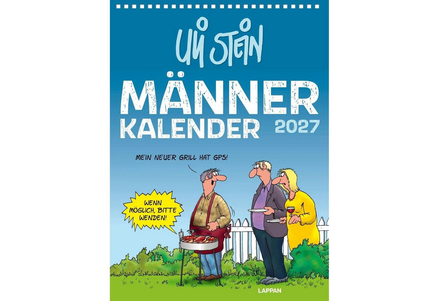 Lappan Verlag Wandkalender Uli Stein Männer Kalender 2027: Monatskalender für die Wand Bild 4