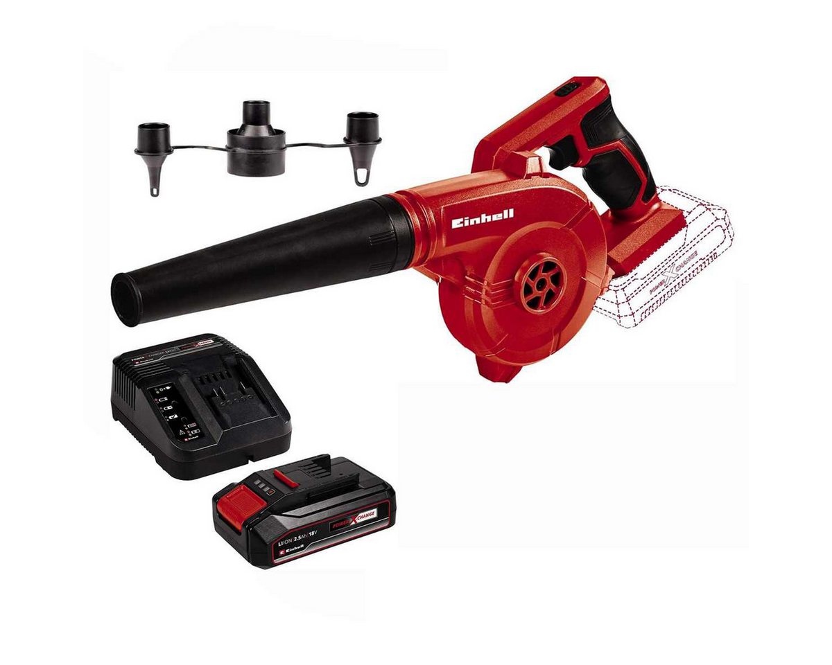 Einhell Akku-Laubbläser Akku-laubbläser TE-CB 18/180 Li - 18V mit Akku 2.5 Ah / Ladegerät Bild 2