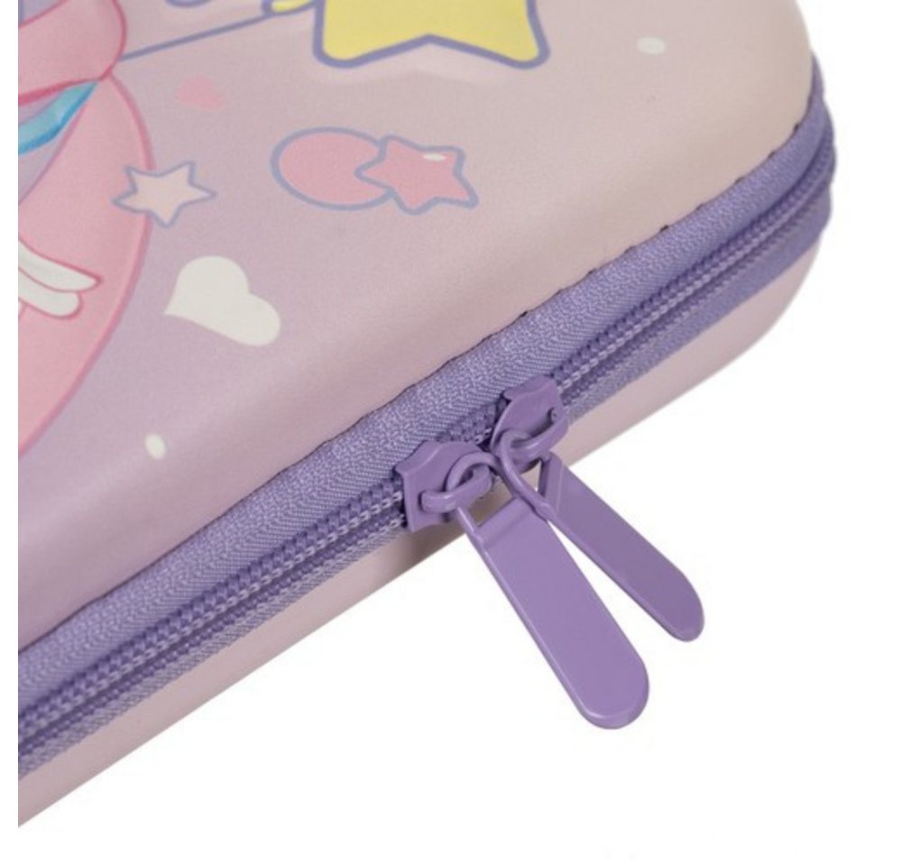 MAALEO Federmäppchen Federtasche Schreibwarentasche, (Spar-Set, 1-tlg., Einhorn-Design), Faltmäppchen zum verstauen von Stiften Bild 4