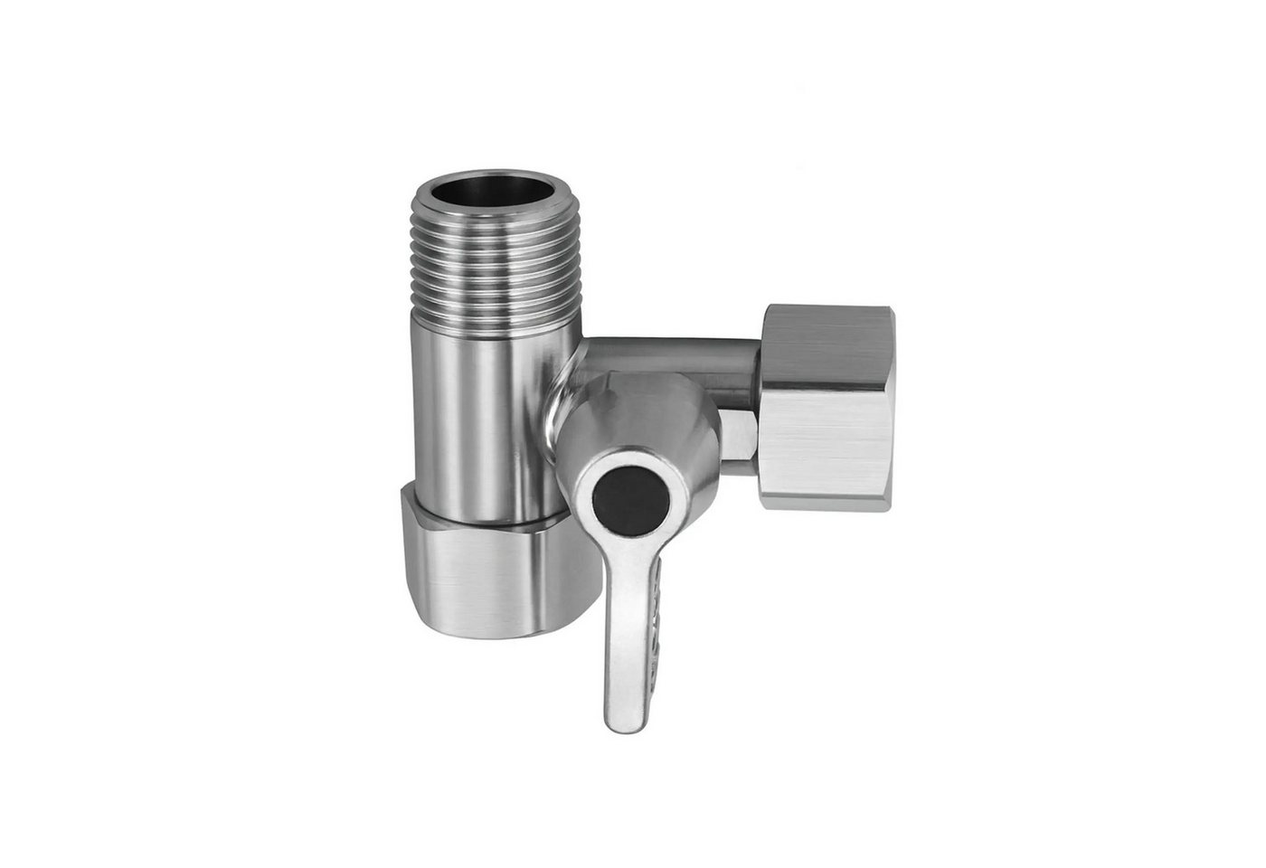 Neues Wasser T-Stück T-Stück Absperrventil 3/8" für Wasserfilter-Anschluss, für Umkehrosmose, Side-by-Side-Kühlschrank & Kaffeemaschine