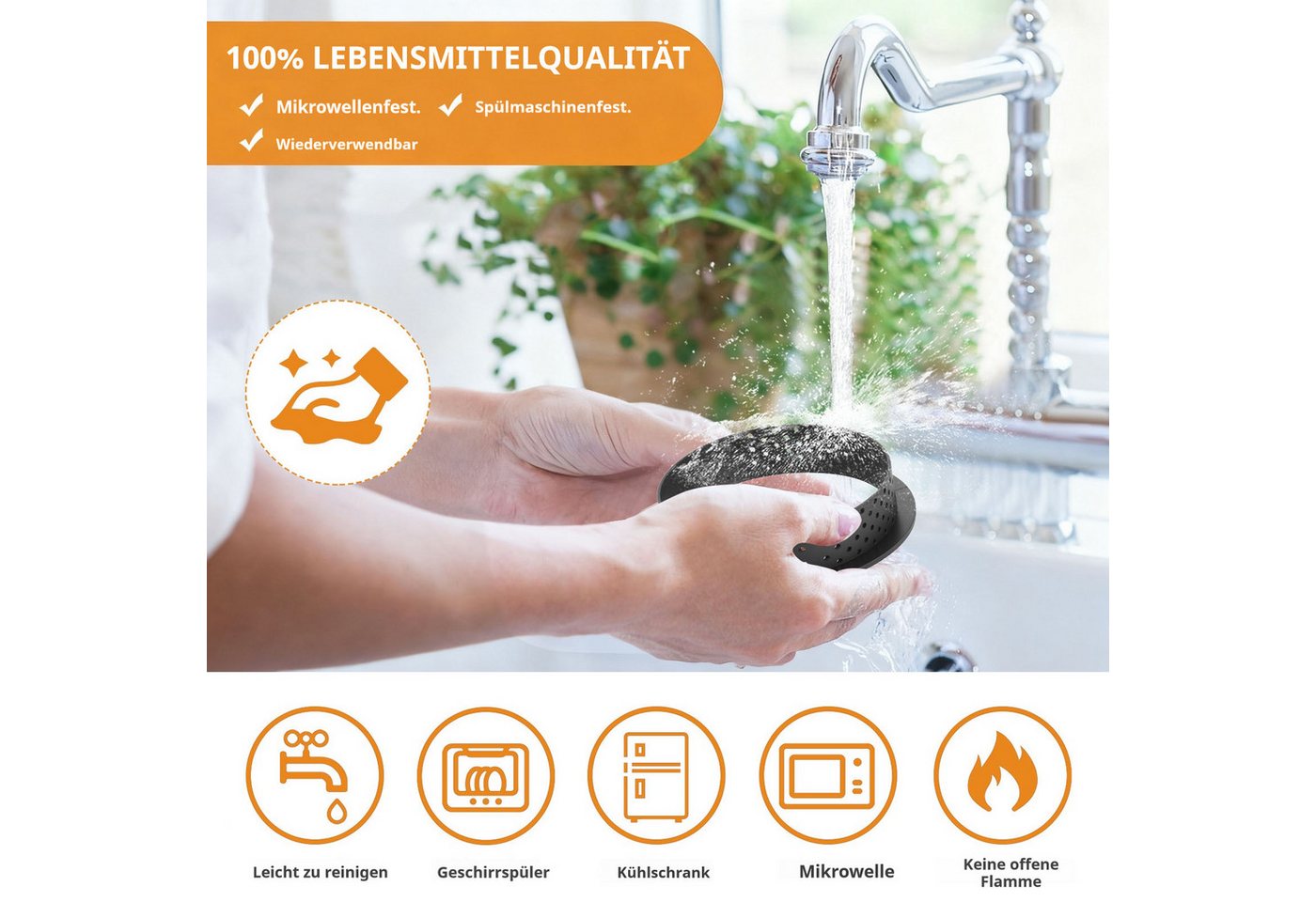 BlingBin Tarteform Dessertringe Formenset 18stk Tartelette Förmchen Kuchenform Perforiert, (18er Set 18-tlg), Mit Kreis/Rechteck/Oval Mini Ausstecher Kuchenringe, Backformen Set