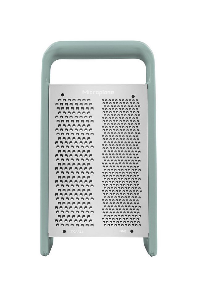 Microplane Küchenreibe Box Grater / Vierkantreibe PureCut – 5-in-1 – Eucalyptus Green 34742 Bild 2
