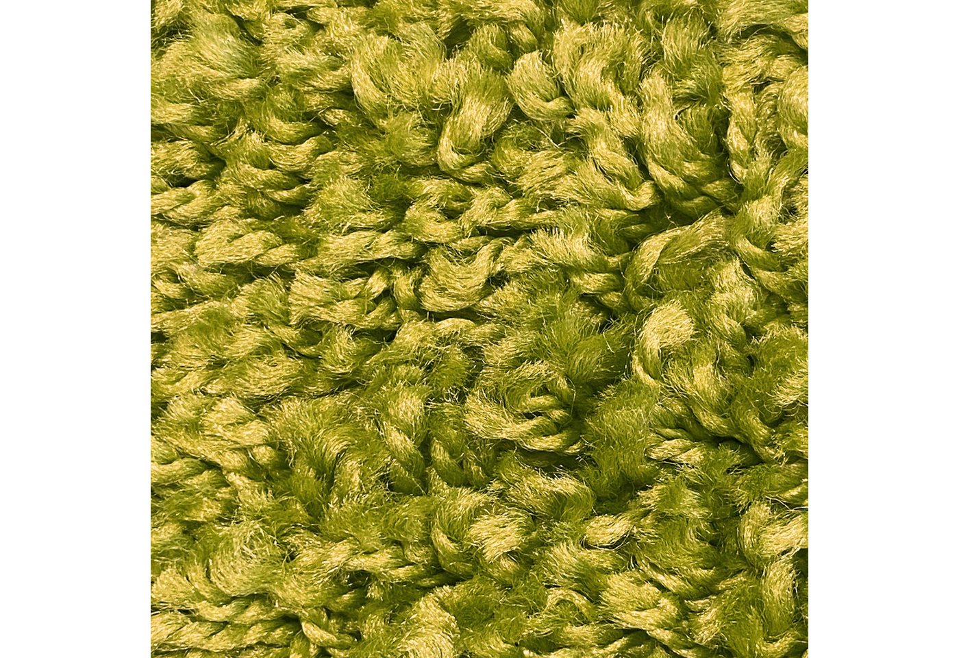 Carpetia Hochflor-Teppich Modernes Shaggy-Design, rund, Höhe: 30 mm, weich, pflegeleicht, strapazierfähig Bild 4