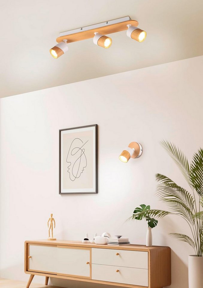 lightling Wandstrahler Arben, ohne Leuchtmittel, Wandspot, FLEXconnect, Schalter, GU10 Bild 4