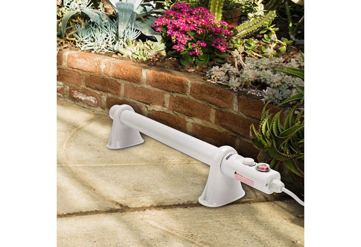 Clanmacy Gewächshaus Gewächshausheizung Gewächshaus 55-135 Watt 50-100 cm Heizung Ecoheat Bild 2