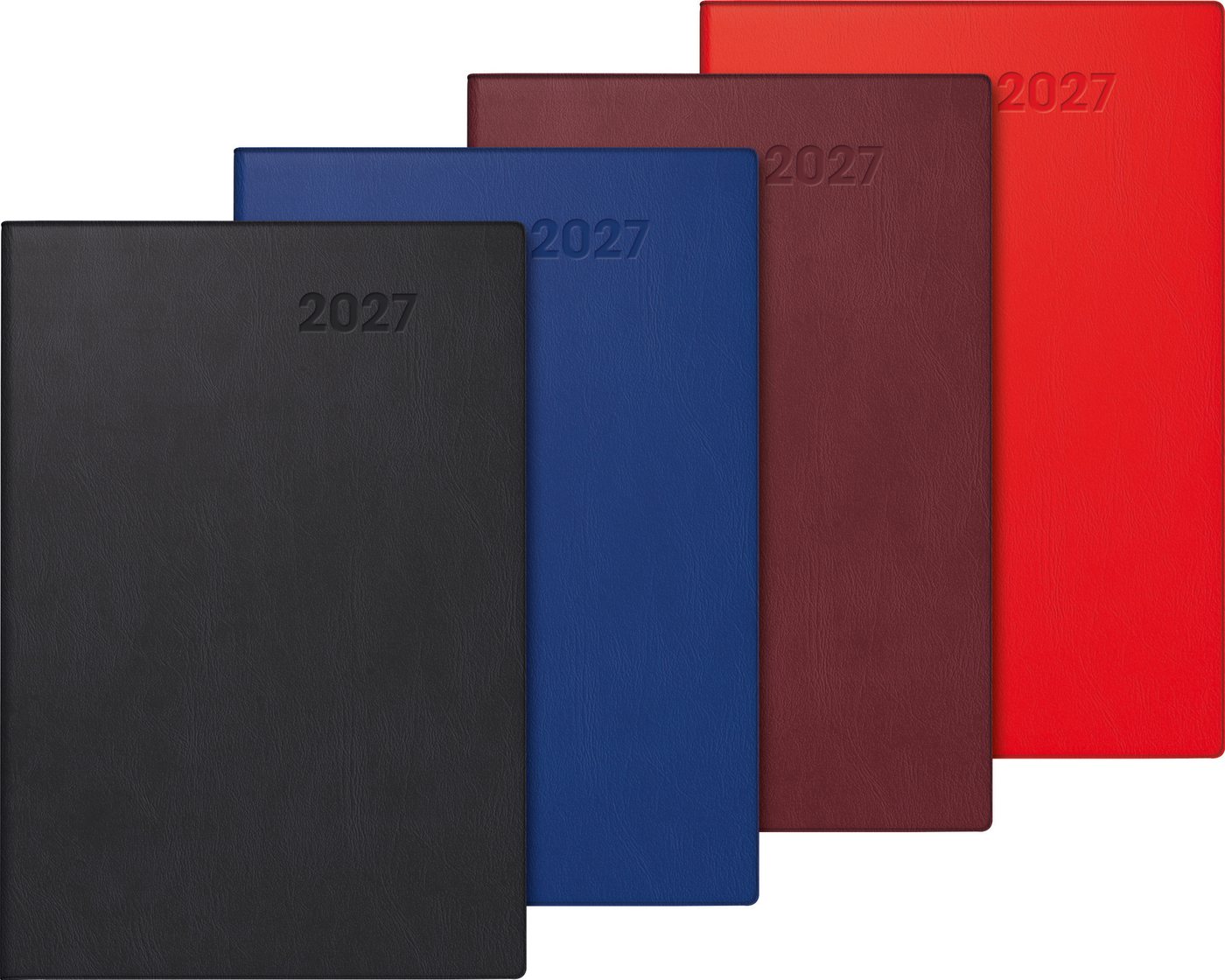 BRUNNEN Taschenkalender 2027 BRUNNEN Taschenkalender 7x10cm sort 1S/1W Bild 3