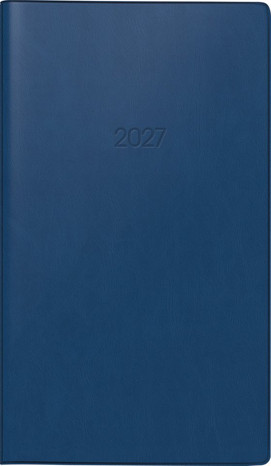 BRUNNEN Taschenkalender 2027 BRUNNEN Taschenkalender9x15cm bl 2S/1M