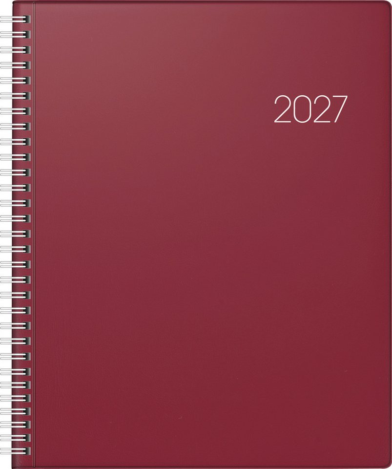 BRUNNEN Buchkalender 2027 BRUNNEN Buchkalender 21x26cm 2S/1W Folie Bild 2