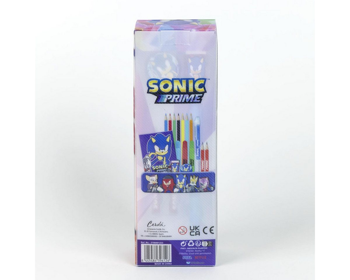 Sonic The Hedgehog Malvorlage Farbset für Kinder Mal- & Bastelspaß im praktischen Format Bild 2