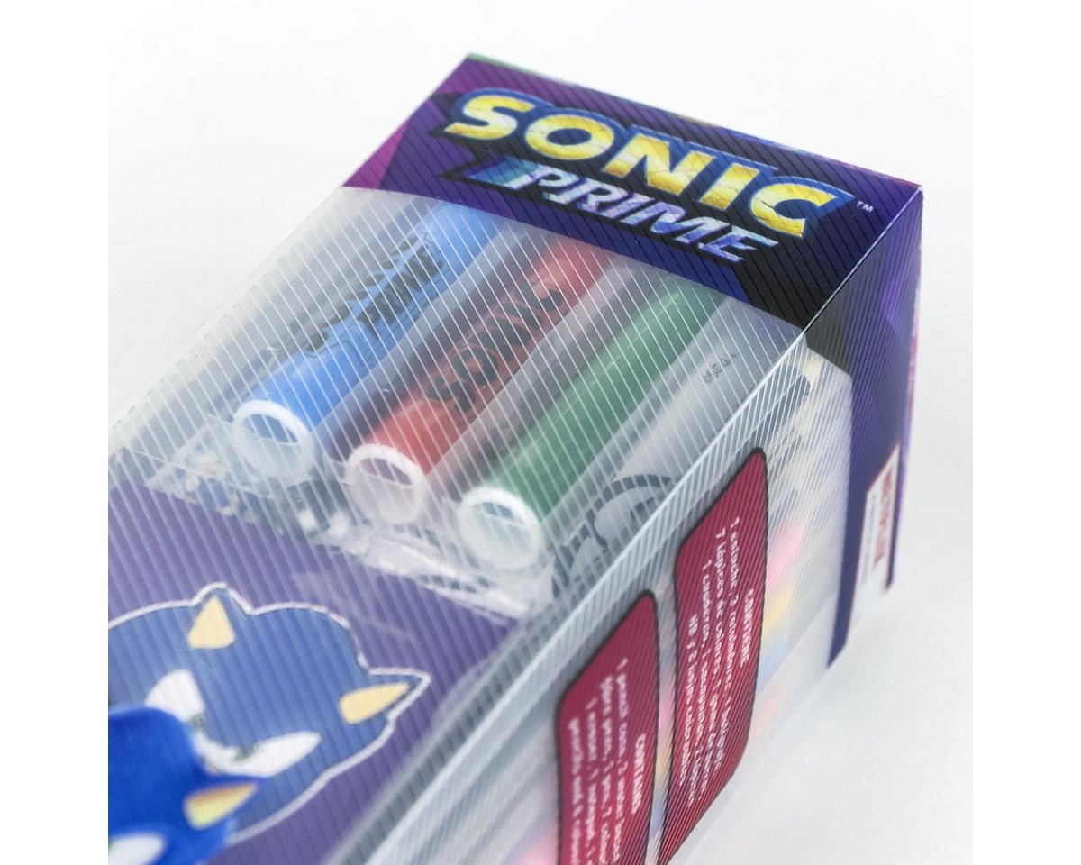 Sonic The Hedgehog Malvorlage Farbset für Kinder Mal- & Bastelspaß im praktischen Format Bild 4