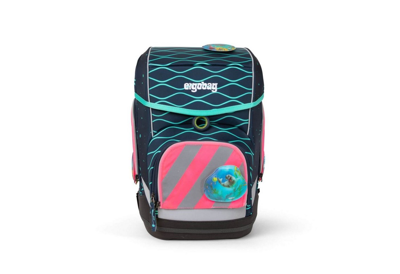 ergobag Reflektor-Aufkleber pack/cubo/cubo light Sicherheitsset 3-tlg. Pink