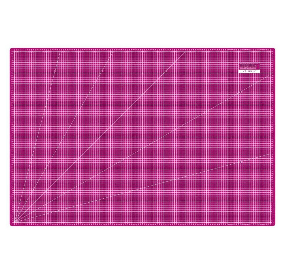 Semplix Schneideunterlage - Schneidematte beere-rosa (48 x 32 inch) Bild 2