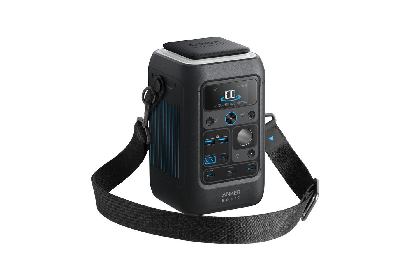 Anker Stromerzeuger Anker SOLIX C300X DC Powerstation 288Wh LiFePO4 300W für Camping, (1-tlg), Outdoor, Camping, Reisen und Notfälle Bild 5