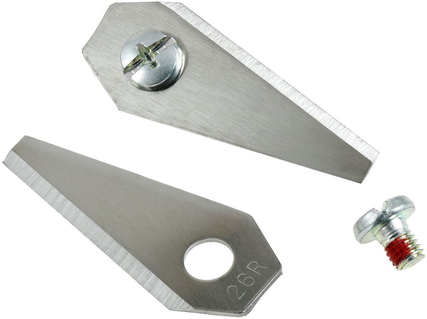 Powery Rasenmähermesser 9x Ersatz-Messer- Schneid-Klingen 1,00mm für Bosch Indego Mähroboter Bild 2