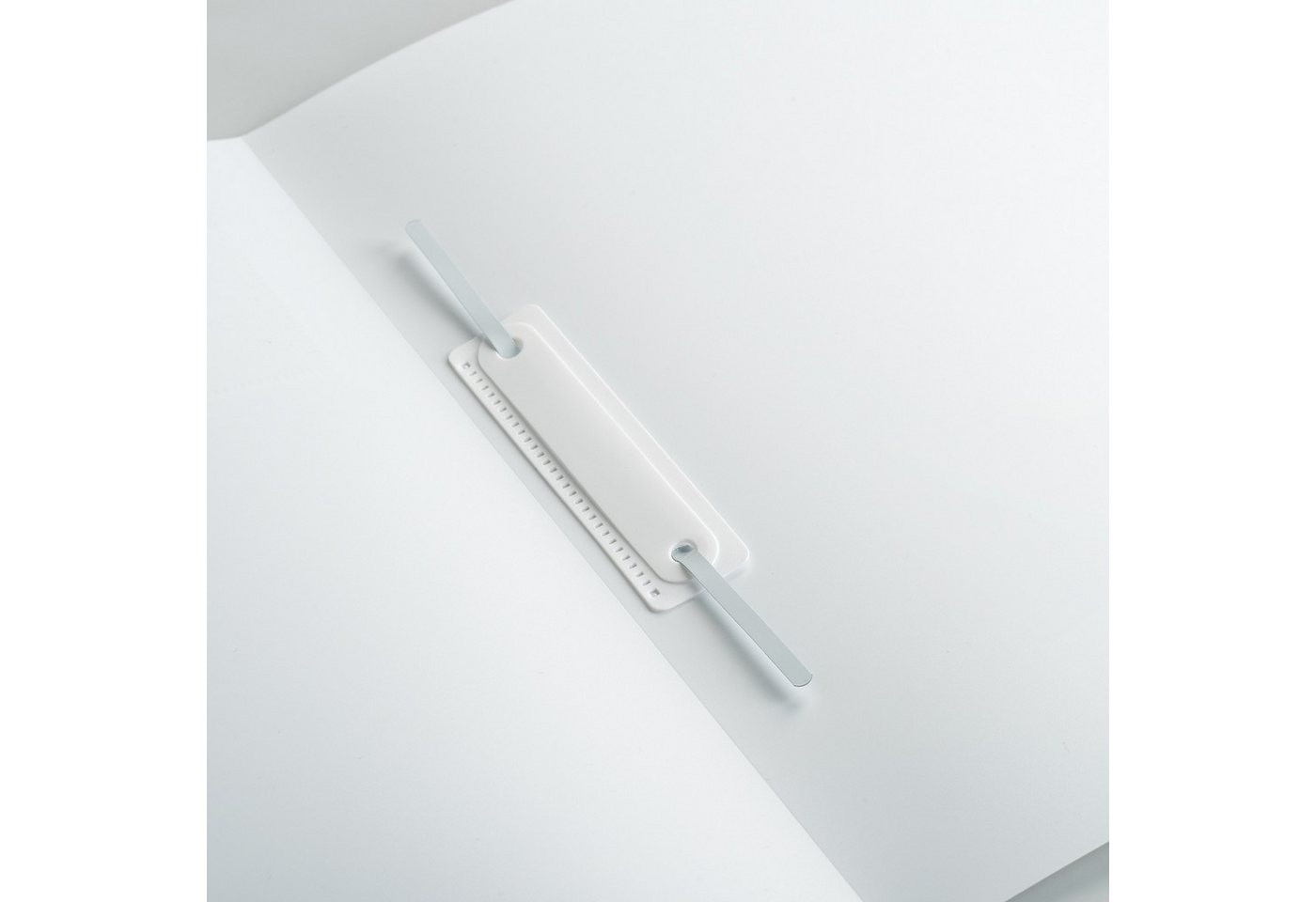 Baier & Schneider Schulheft Schnellhefter FACT!pp A4 transluzente PP-Folie onyx, mit Namensschild Bild 2