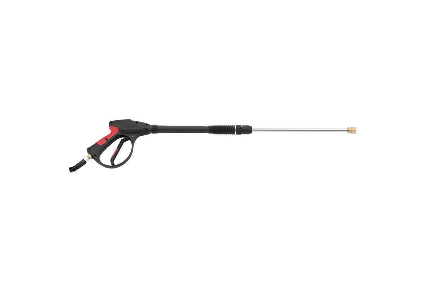 Hillvert Hochdruckreiniger Benzin Flächenreiniger 4500 W 7 PS 200 bar 20 m Schlauch Räder, 4500 W, Fördermenge max: 9 l/h