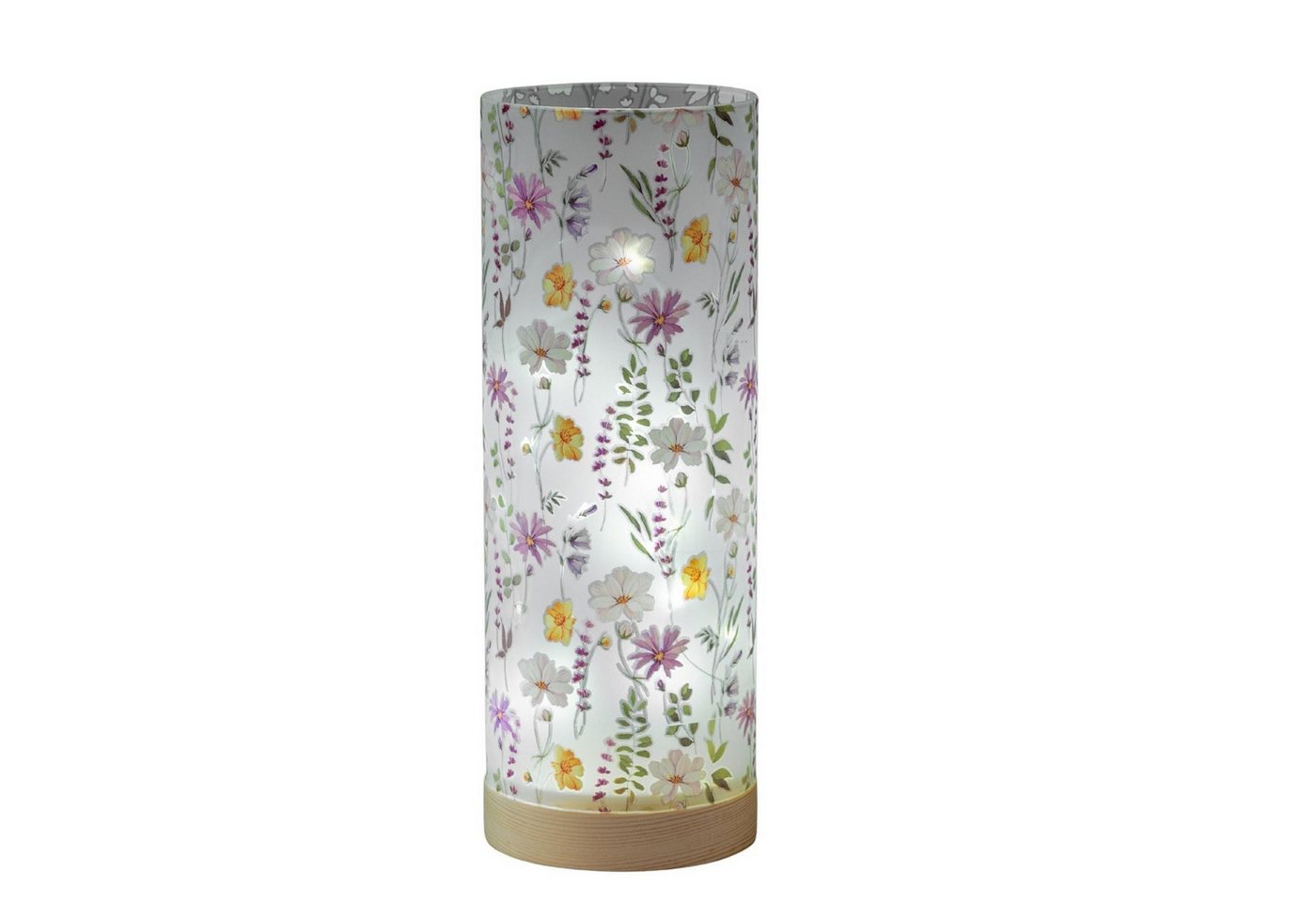 formano Tischleuchte Streublumen, LED, mit Timerfunktion, Mehrfarbig, Blumen, H: 25cm Bild 2