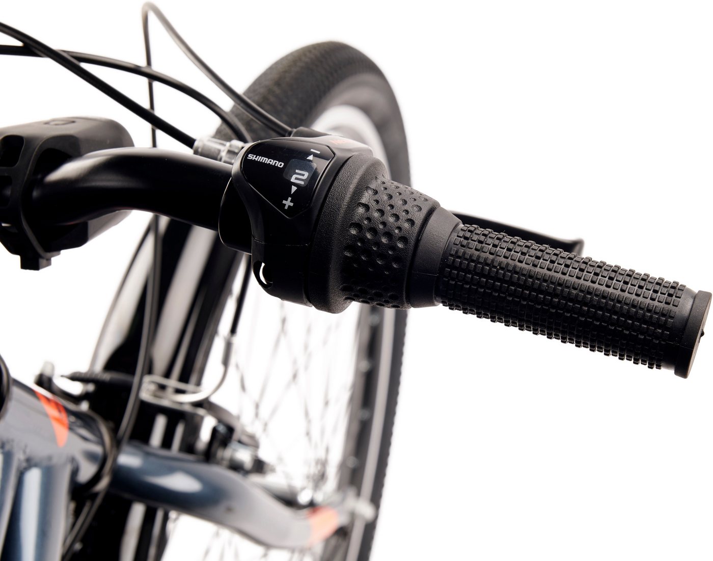 S’COOL Jugendfahrrad S'COOL troX, 3 Gang Shimano, Nabenschaltung, 26 Zoll, Jugendliche, mit Gepäckträger und Schutzblech