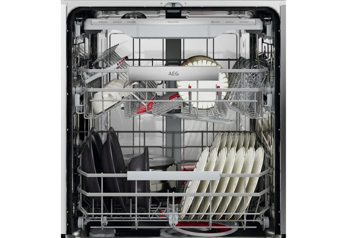 AEG Unterbaugeschirrspüler 8000 GU8200B2SCM, Wasserparende Spülmaschine mit nur 8,4 l kraftvoll gegen Eingebranntes Bild 3