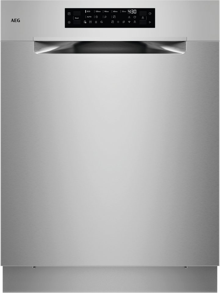 AEG Unterbaugeschirrspüler 8000 GU8200B2SCM, Wasserparende Spülmaschine mit nur 8,4 l kraftvoll gegen Eingebranntes Bild 4
