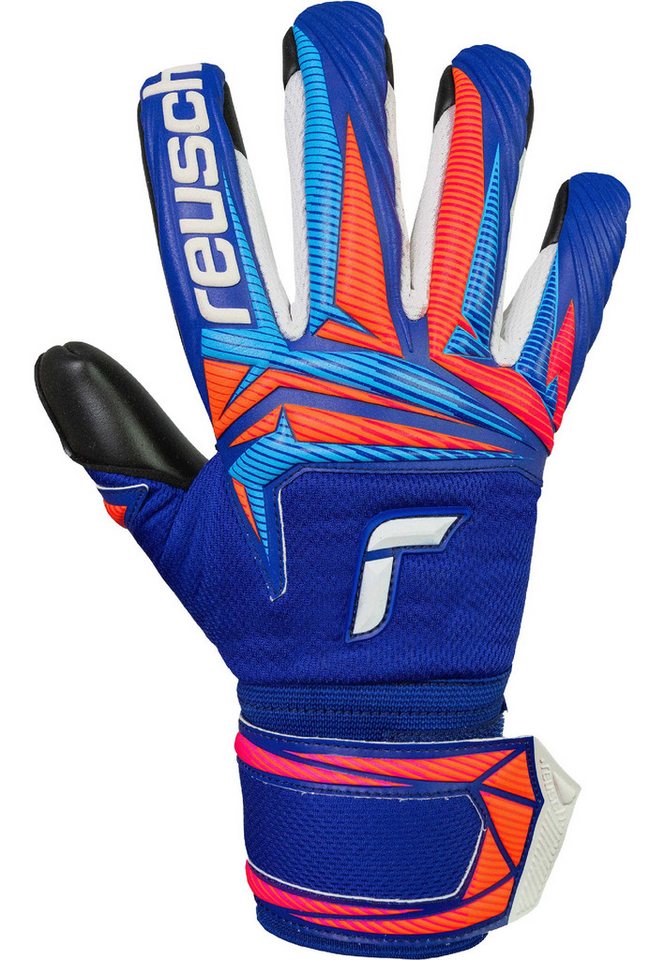 Reusch Torwarthandschuhe Attrakt Infinity Evolution NC mit atmungsaktiven Mesh-Einsätzen