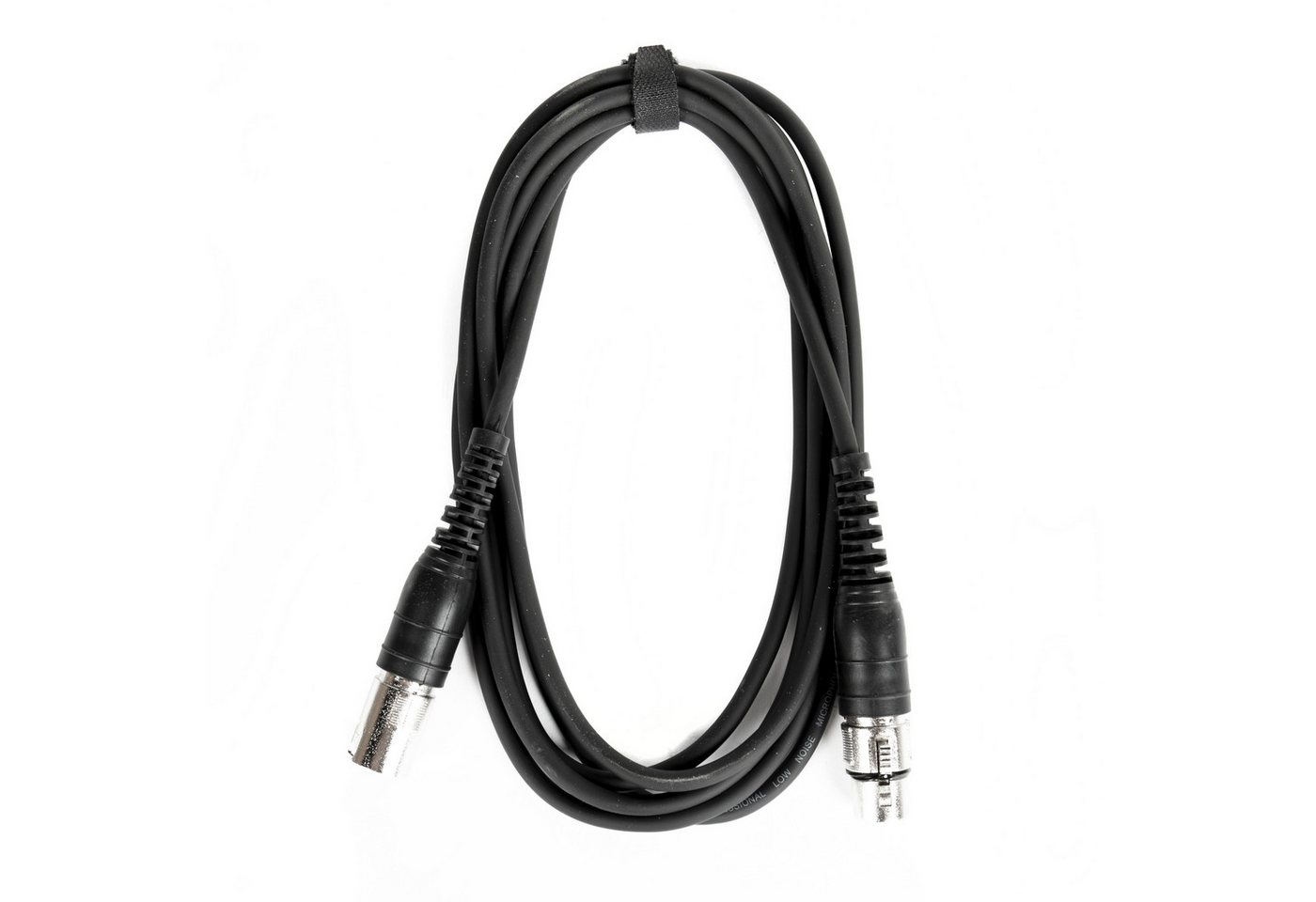 MUSIC STORE Audio-Kabel, Mikrofonkabel XLR, versilberte Kontakte, 3m Kabellänge