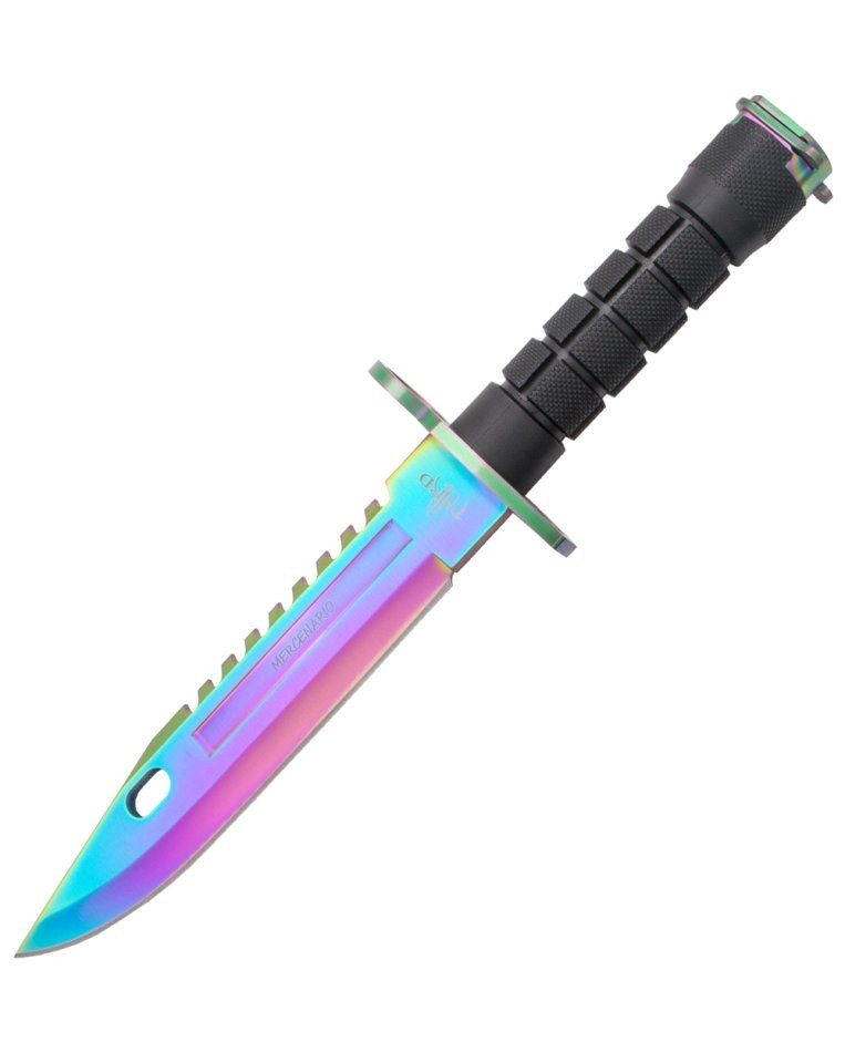 Third Universalmesser Third Rainbow Commando, feststehendes Messer, Nylonscheide, 32,5cm Ges, (1 St), Scheide inklusive Bild 3