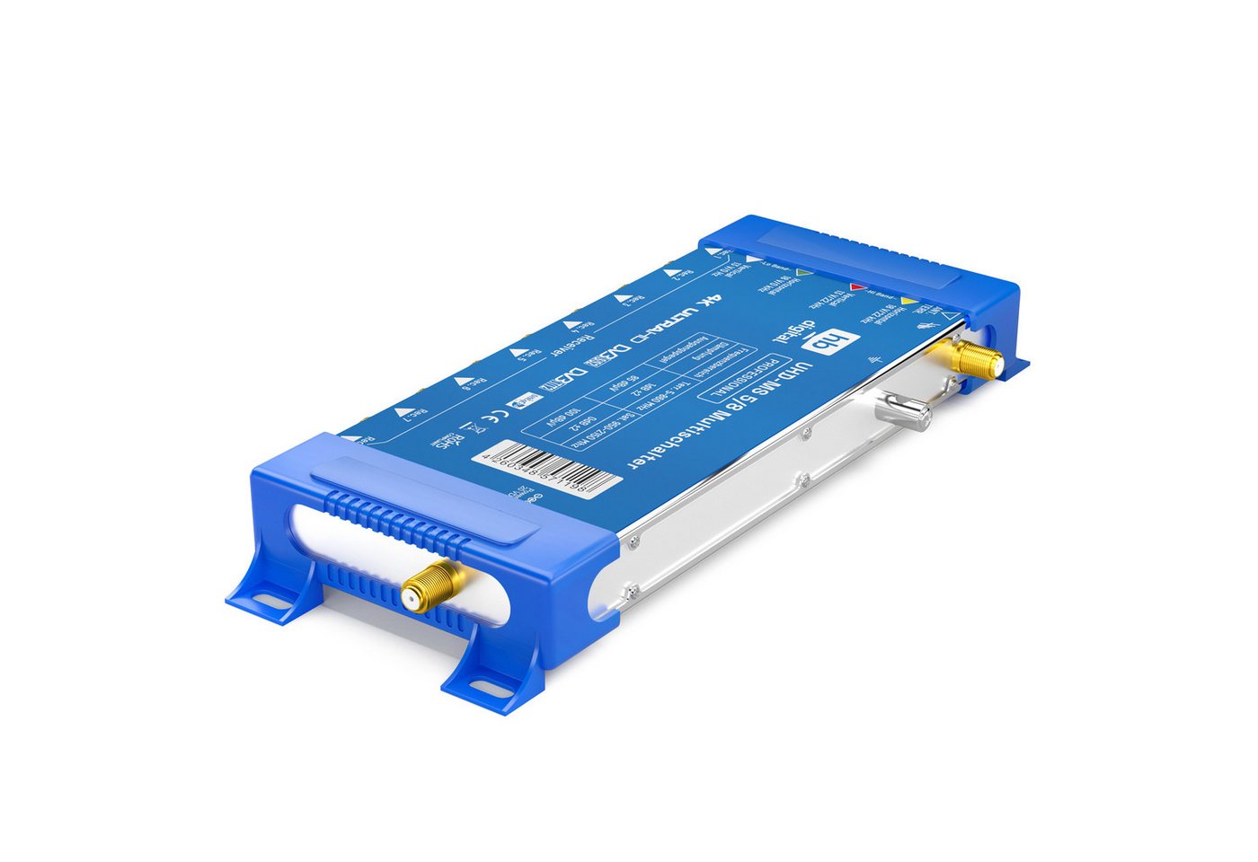 HB-DIGITAL SAT-Multischalter SAT Multischalter UHD-MS 5/8 bis zu 8 Teilnehmer, Der Multischalter SQMS 5/8 arbeitet ausschließlich mit Quattro LNB´s Bild 2