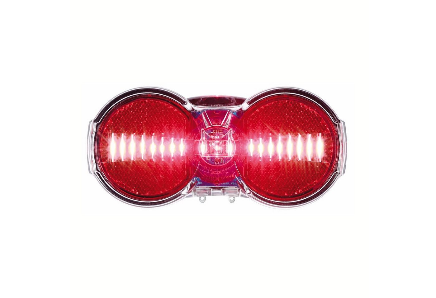 Busch + Müller Fahrradbeleuchtung Fahrrad Rücklicht Flat S Plus 80 mm Standlichtfunktion LINETEC BUMM Bild 3