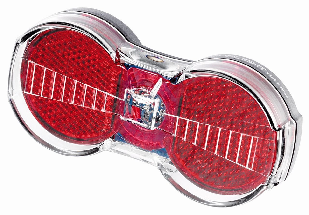 Busch + Müller Fahrradbeleuchtung Fahrrad Rücklicht Flat S Plus 80 mm Standlichtfunktion LINETEC BUMM Bild 4