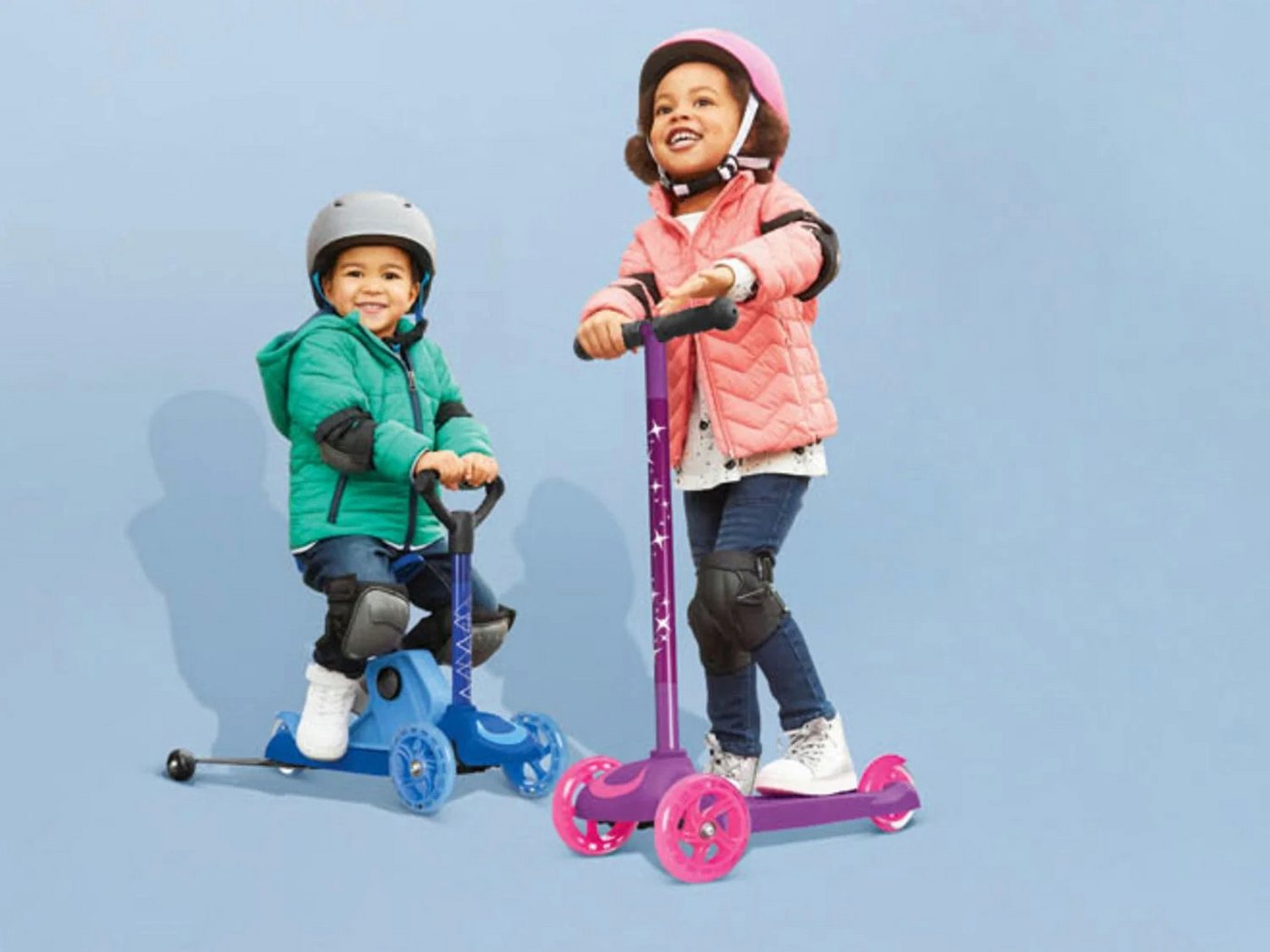 Playtive Dreiradscooter Playtive 4-in-1 Tri-Scooter Bild 3