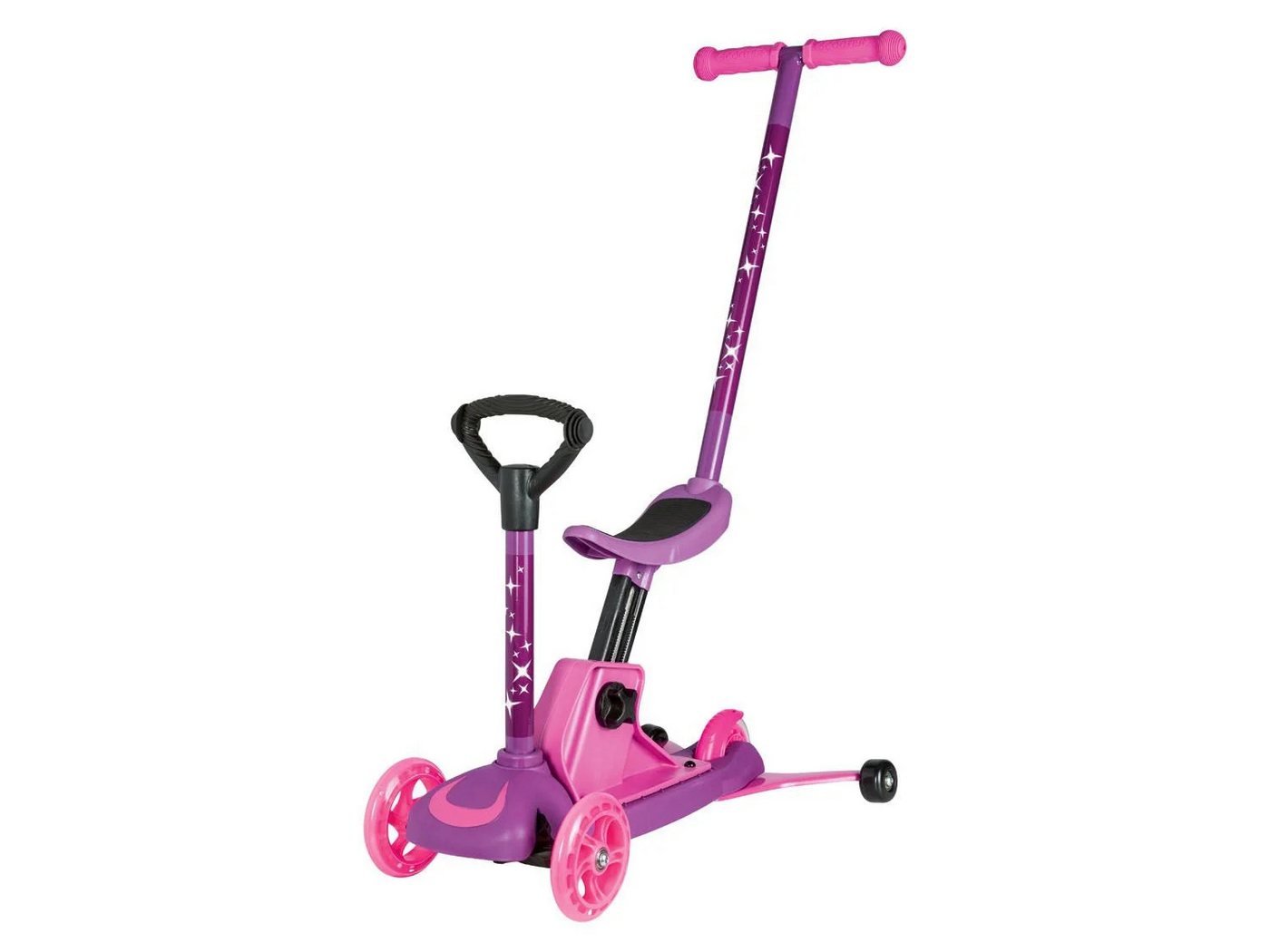 Playtive Dreiradscooter Playtive 4-in-1 Tri-Scooter Bild 4