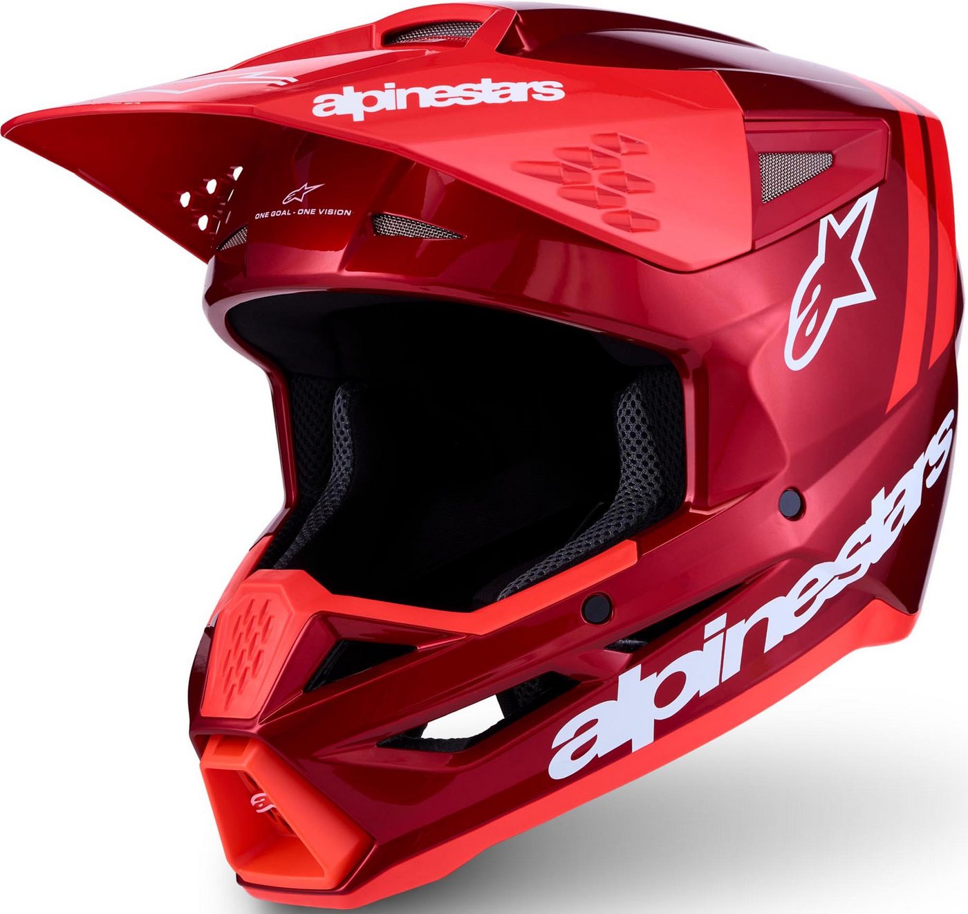 Alpinestars Motocrosshelm S-M3 Radium Motocross Helm Bild 4
