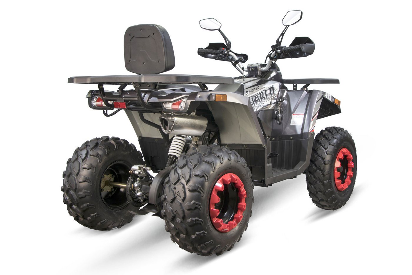 Smarty Quad 200cc maxi Kinder Quad Quablo CVT RS Platin Bild 5