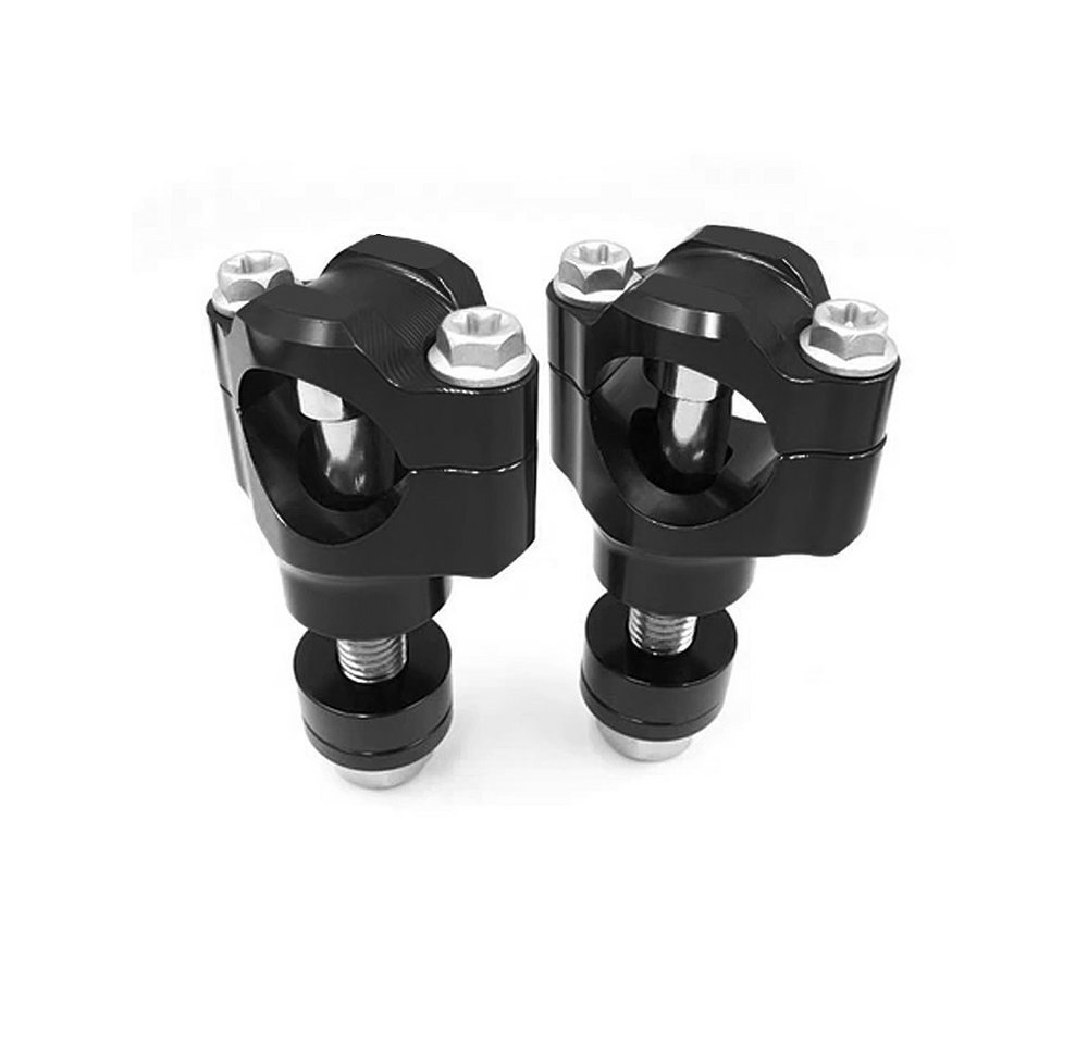 Tourtecs Lenkervorbau Lenkererhöhung für 28mm Lenker Riser 15 mm # MC1 Alu schwarz Bild 2
