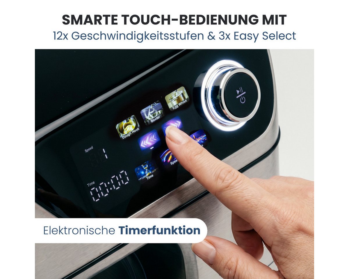 ProfiCook Küchenmaschine PC-KM 1338, ProfiCook® Küchenmaschine, 2000W Knetmaschine