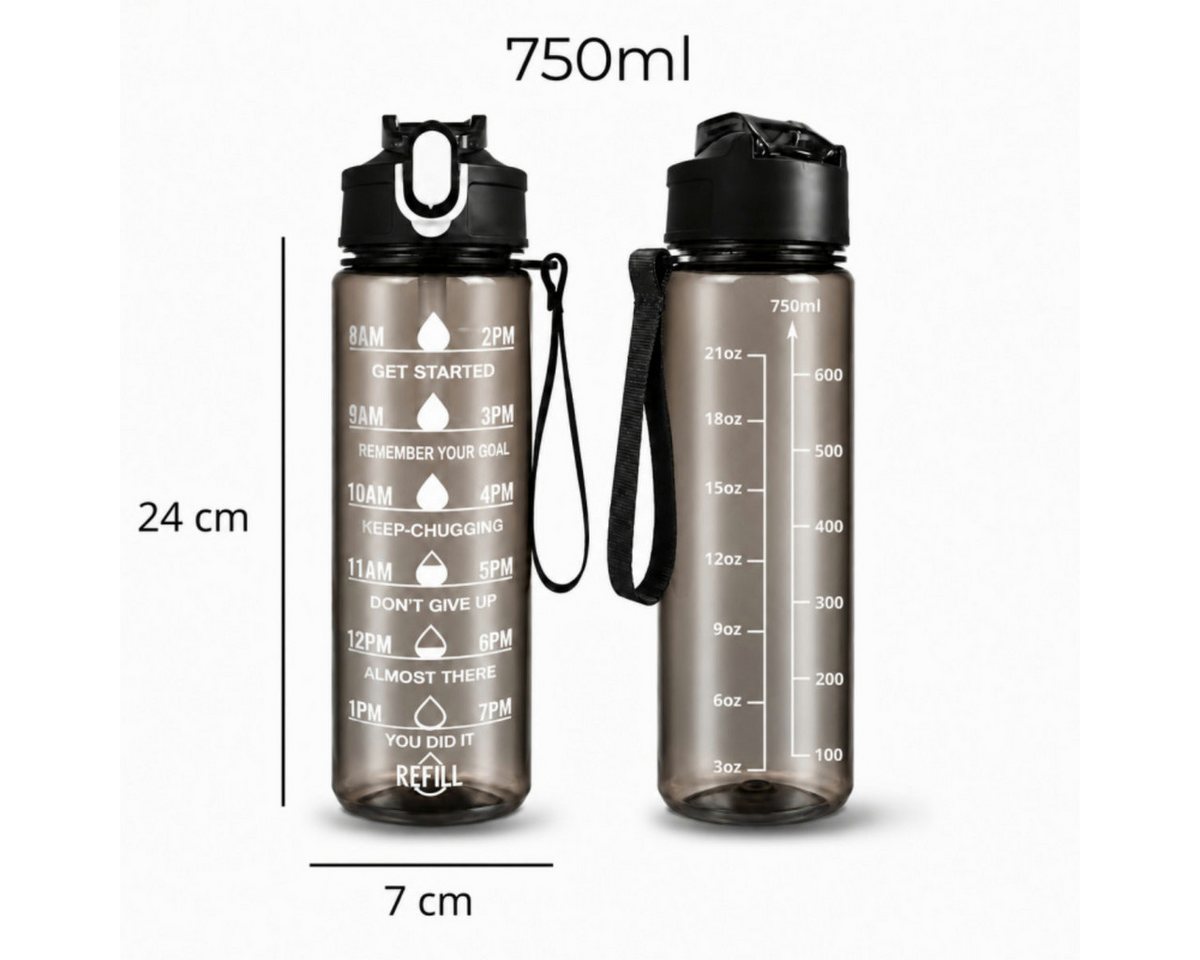 WS-Trend Trinkflasche Sportflasche Wasserflasche Trinkflasche Flasche 750 ml Bild 4