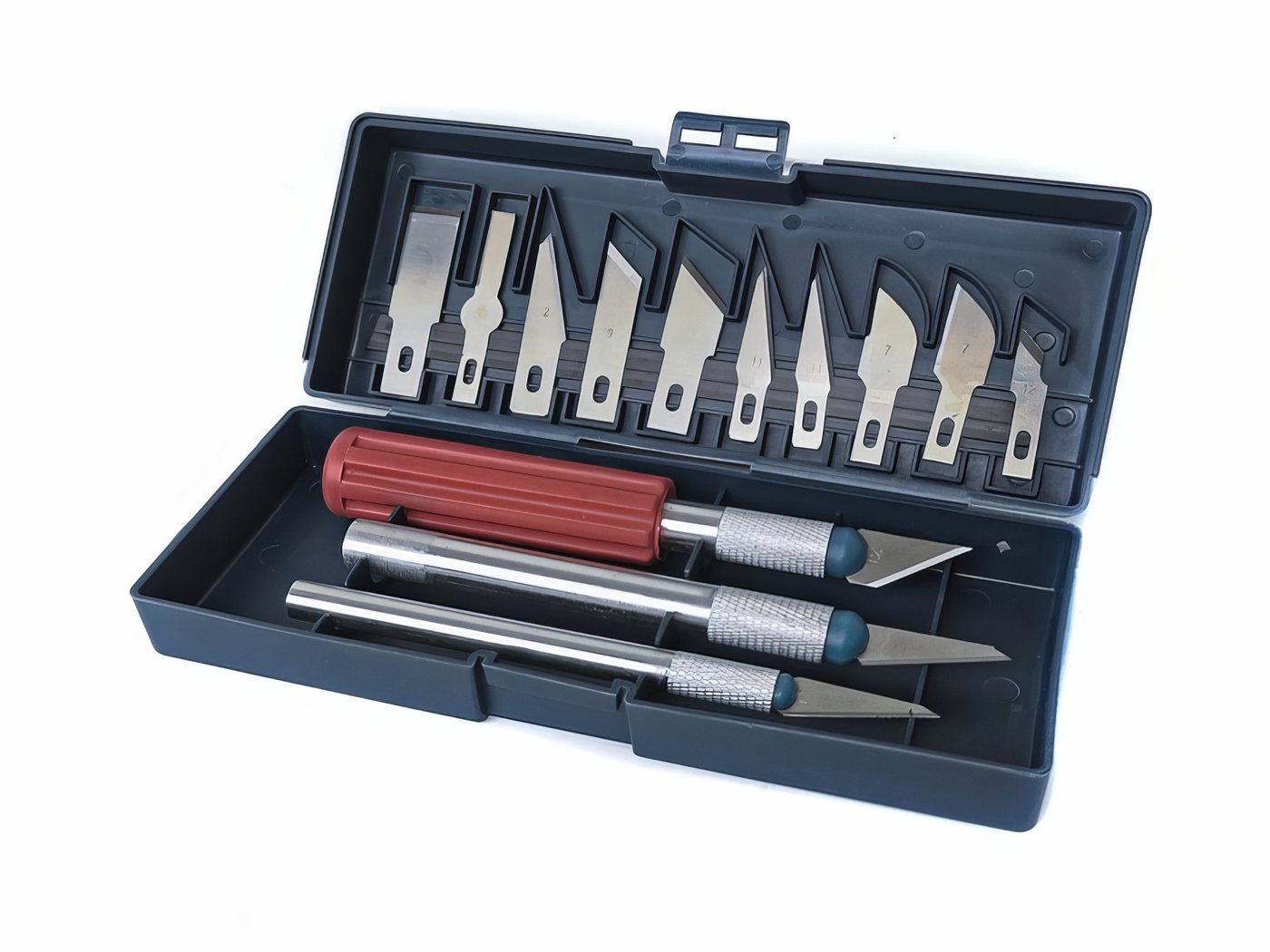 Yudu Bastelmesser Schnitzmesser Set Präzisionsmesser Modellbau Messer in Box Bild 3