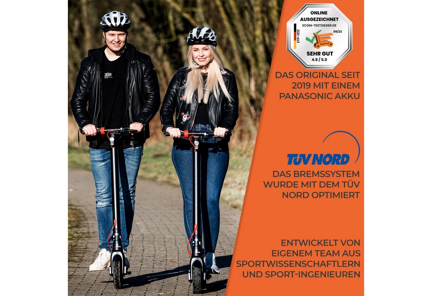 Scoot One E-Scooter SCOOT ONE E-Scooter E7 mit Pannenschutz, 20,00 km/h, klappbar, mit Strassenzulassung, Lithium-Akku