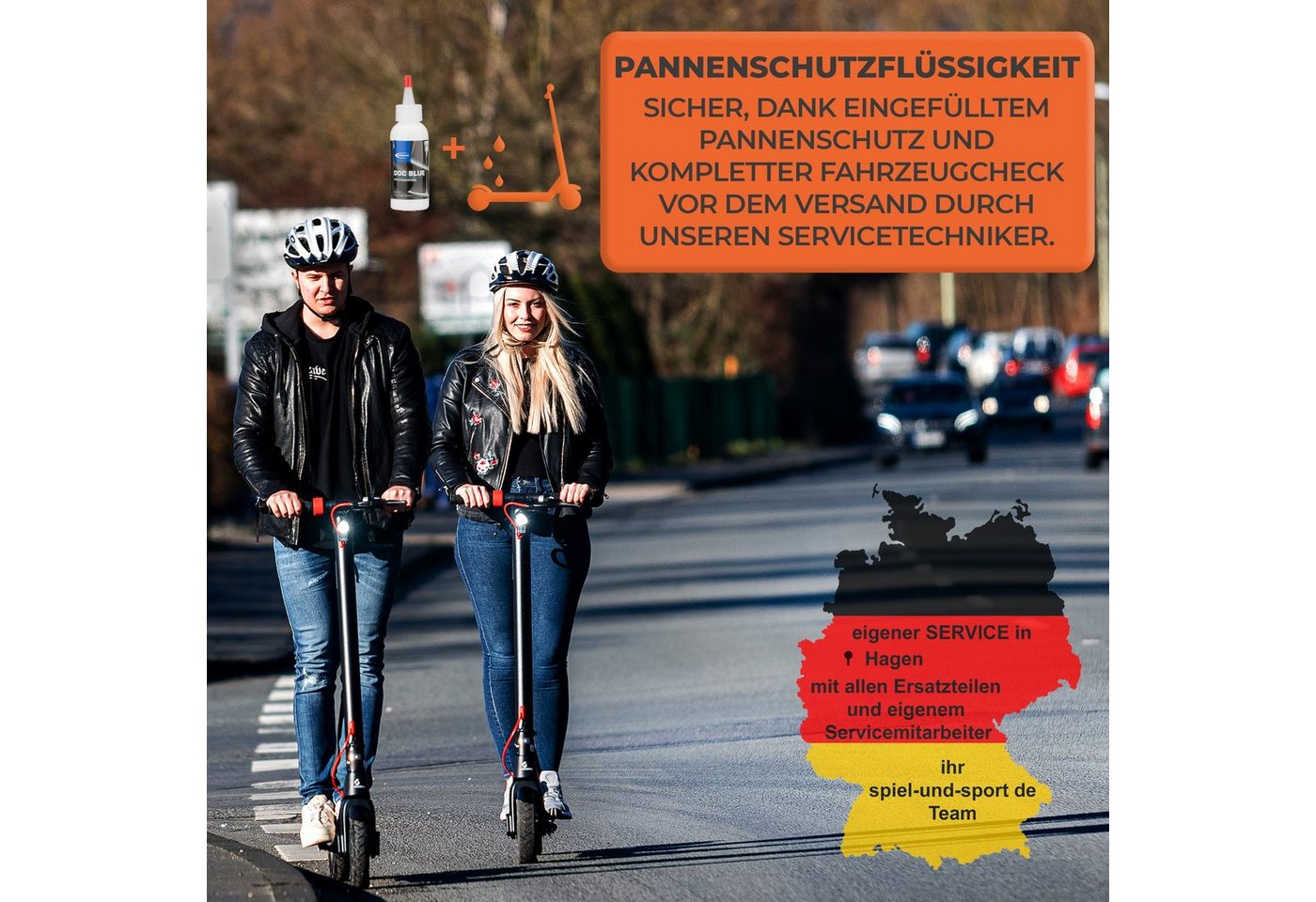 Scoot One E-Scooter SCOOT ONE E-Scooter E7 mit Pannenschutz, 20,00 km/h, klappbar, mit Strassenzulassung, Lithium-Akku Bild 2