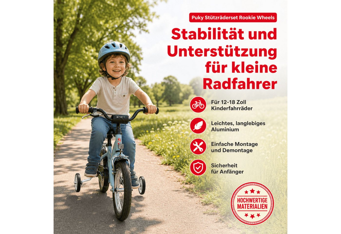 Kinderhaus Blaubaer Stützrad Stützräder TOP Bild 3